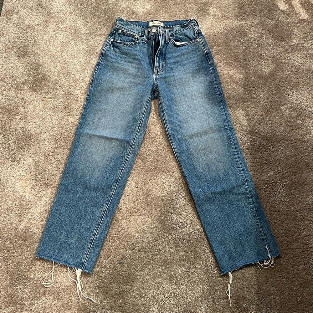 Madewell “The Perfect Vintage Straight Jean in Seyland Wash”